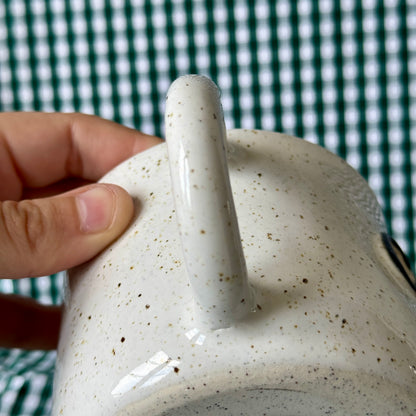 CUNT Mug - White Speckle - SECONDS