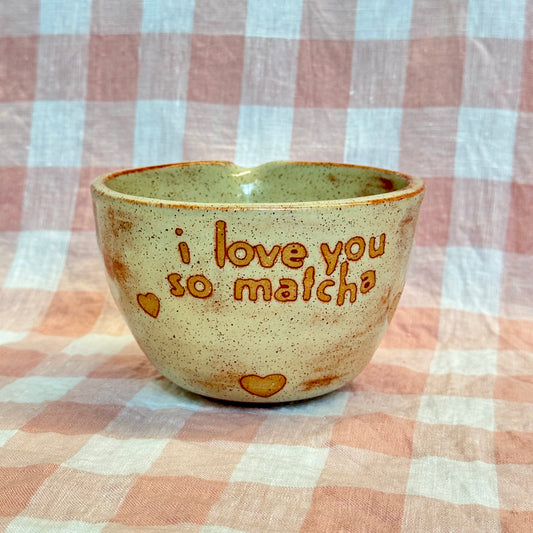 I love you so matcha Bowl