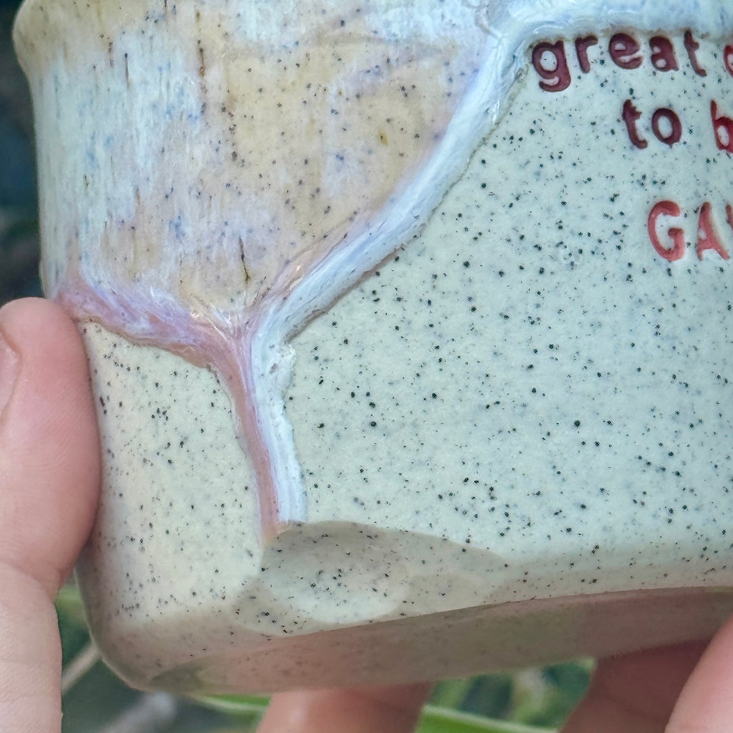 SECONDS - Gay the Pray Away - Pink Mug