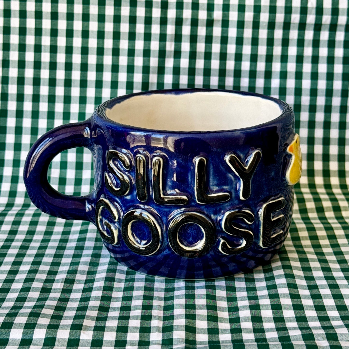 SECONDS - Silly Goose Mug - Navy