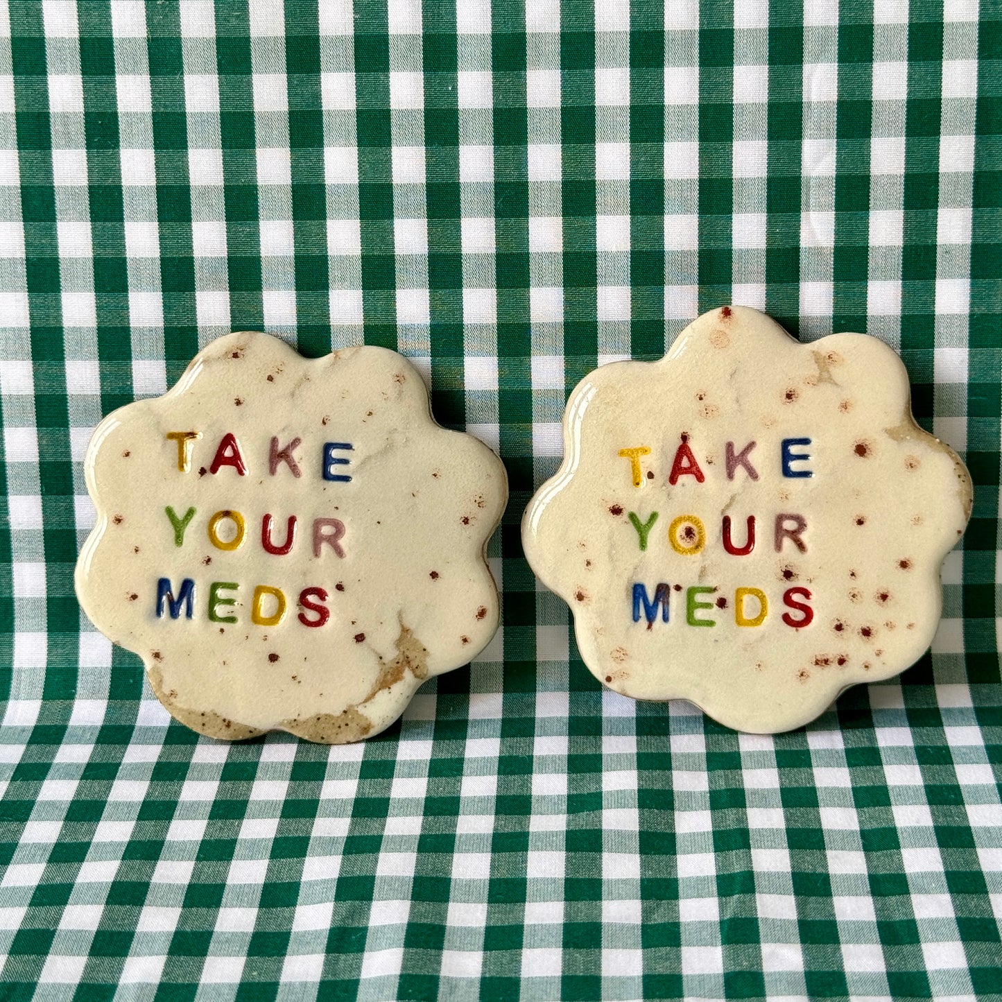 Take Your Meds - Flower Magnet