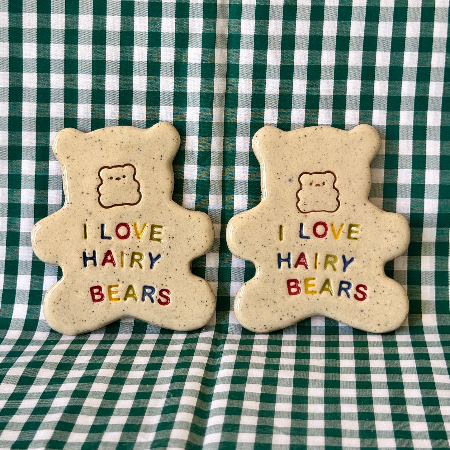 I Love Hairy Bears - Magnet