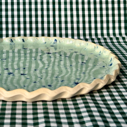 Green Dinner Plate