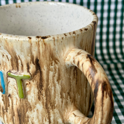 CUNT Mug - Brown Speckle - SECONDS