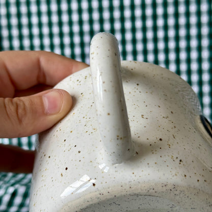 CUNT Mug - White Speckle - SECONDS
