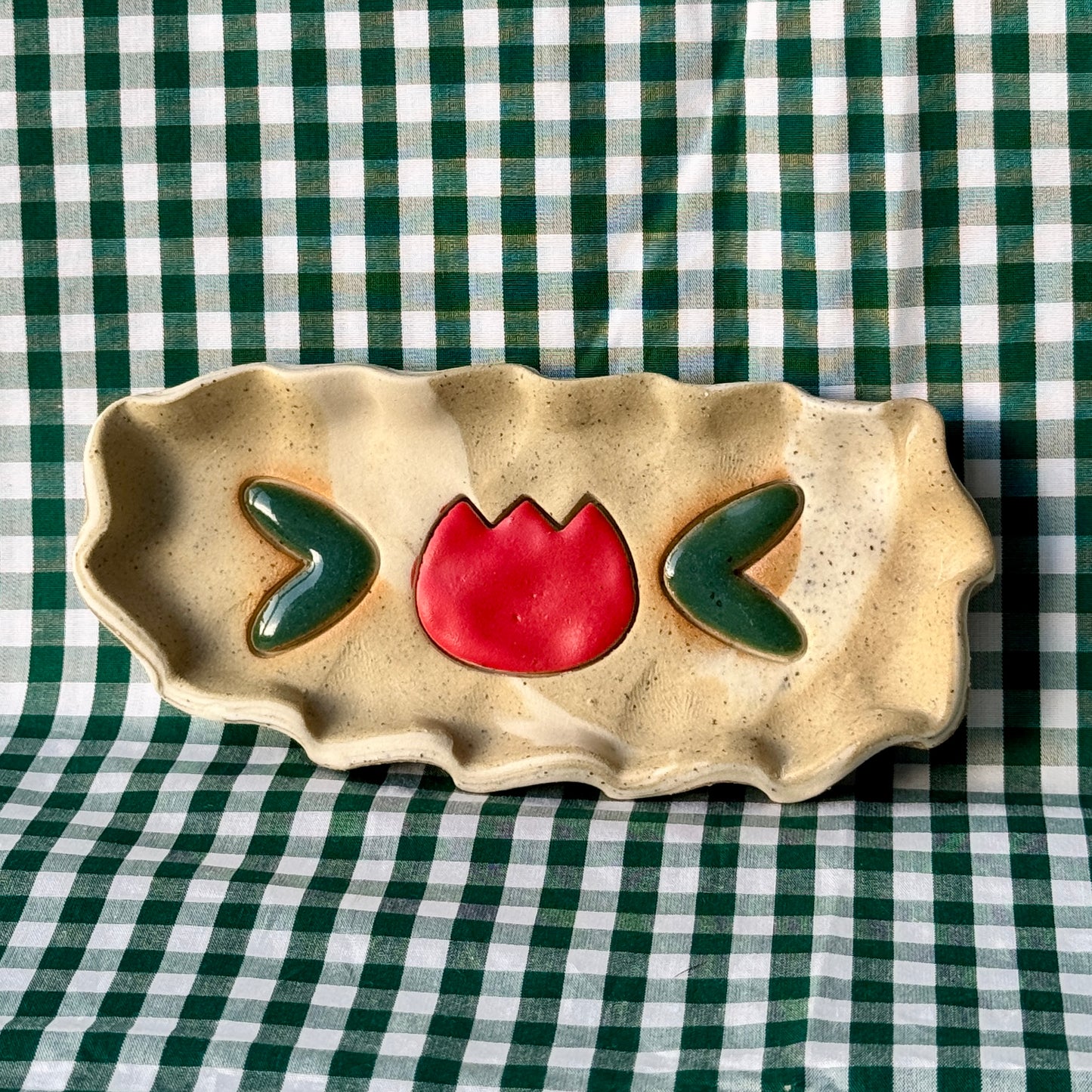 Tulip Trinket Dish - Toasty
