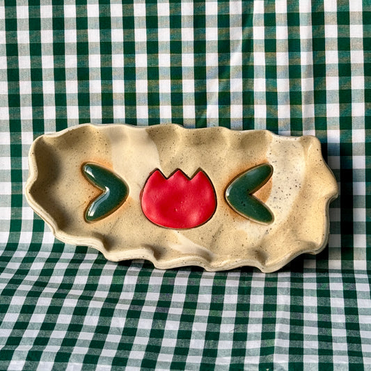 Tulip Trinket Dish - Toasty