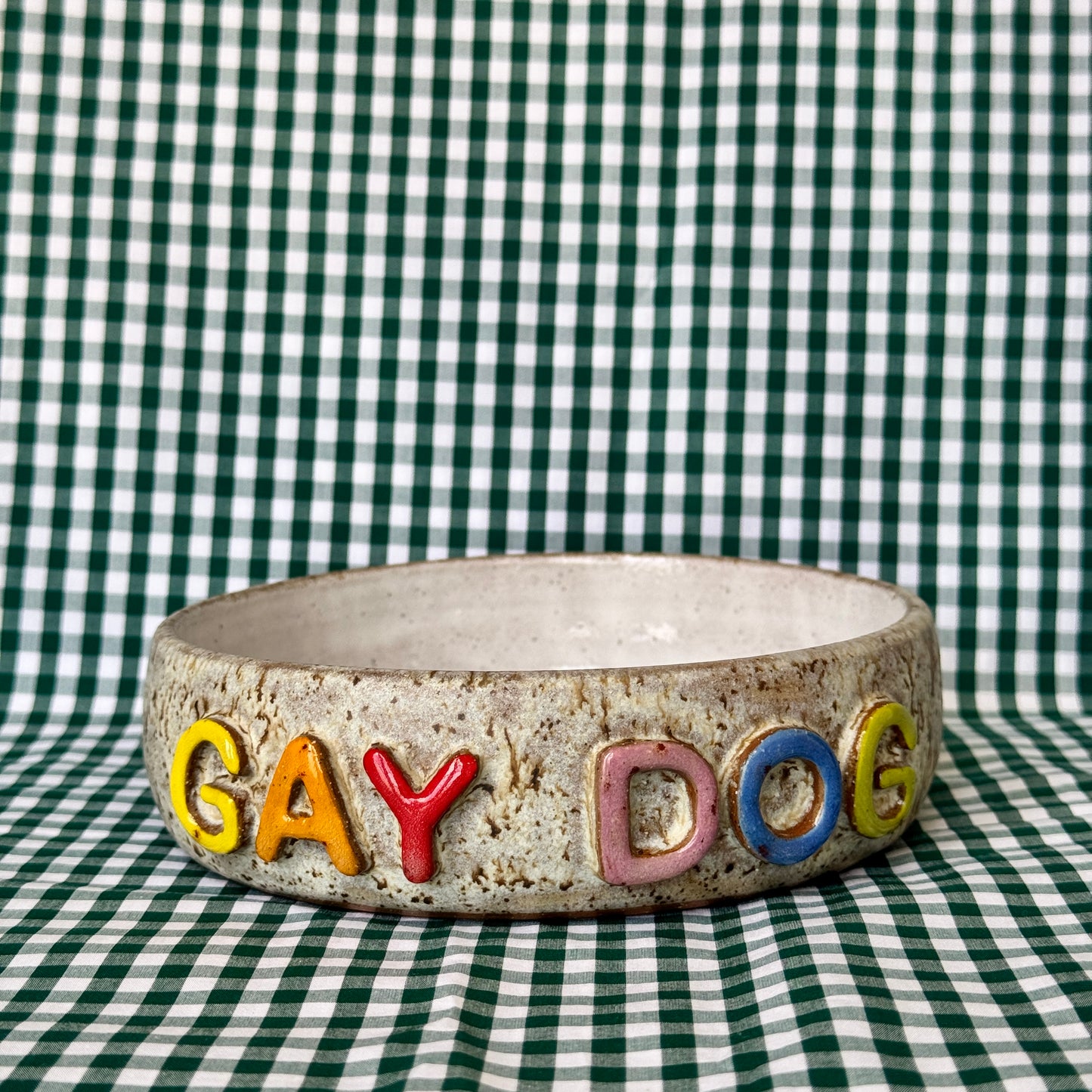 Gay Dog Pet Bowl