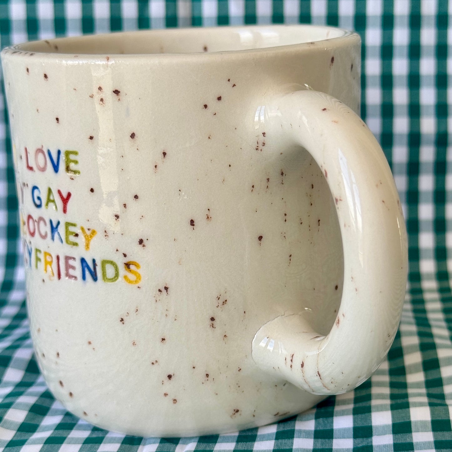 I love my Gay Hockey Boyfriends Mug - SECONDS