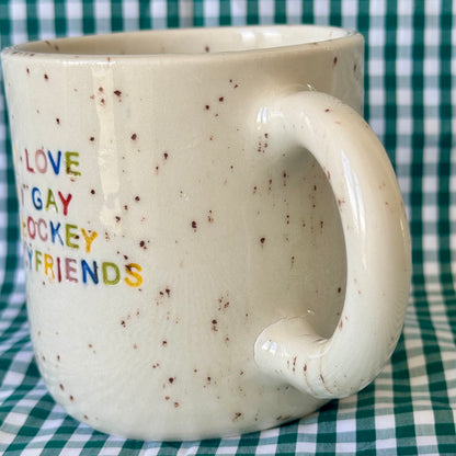 I love my Gay Hockey Boyfriends Mug - SECONDS
