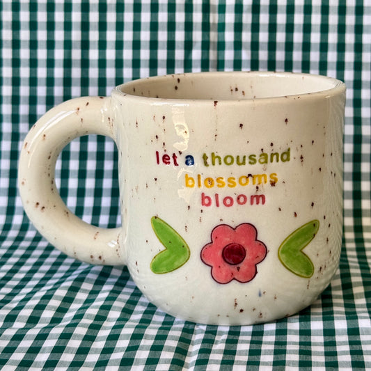 SECONDS - Let a thousand blossoms bloom Mug