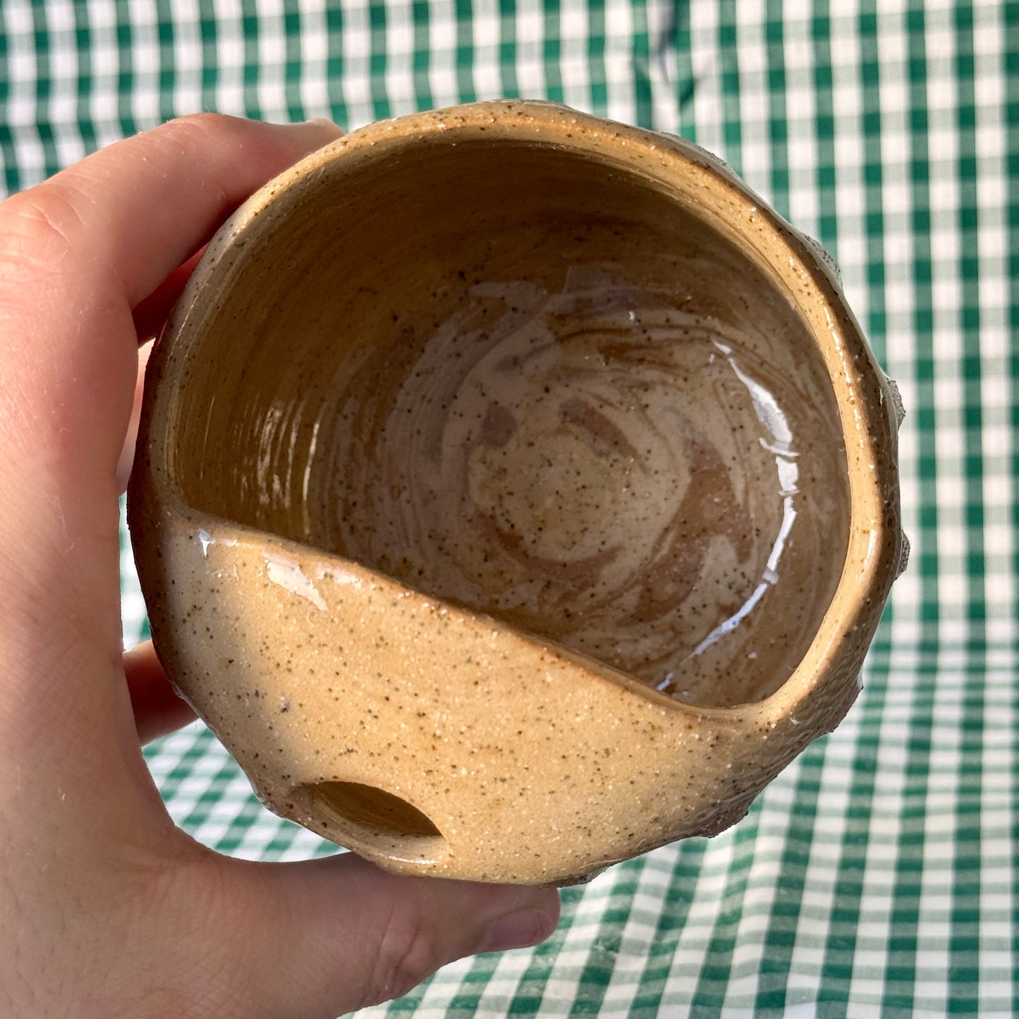 Rainbow Takeaway Coffee Cup - Brown Marble
