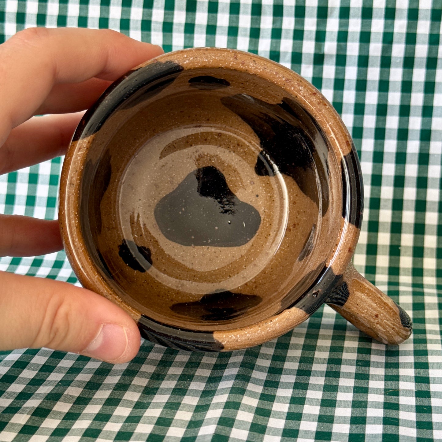 Moo Mug - Brown Cow Print