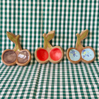 Cherry ring holder / trinket dish