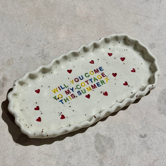 PREORDER - Custom Plate/Trinket Dish