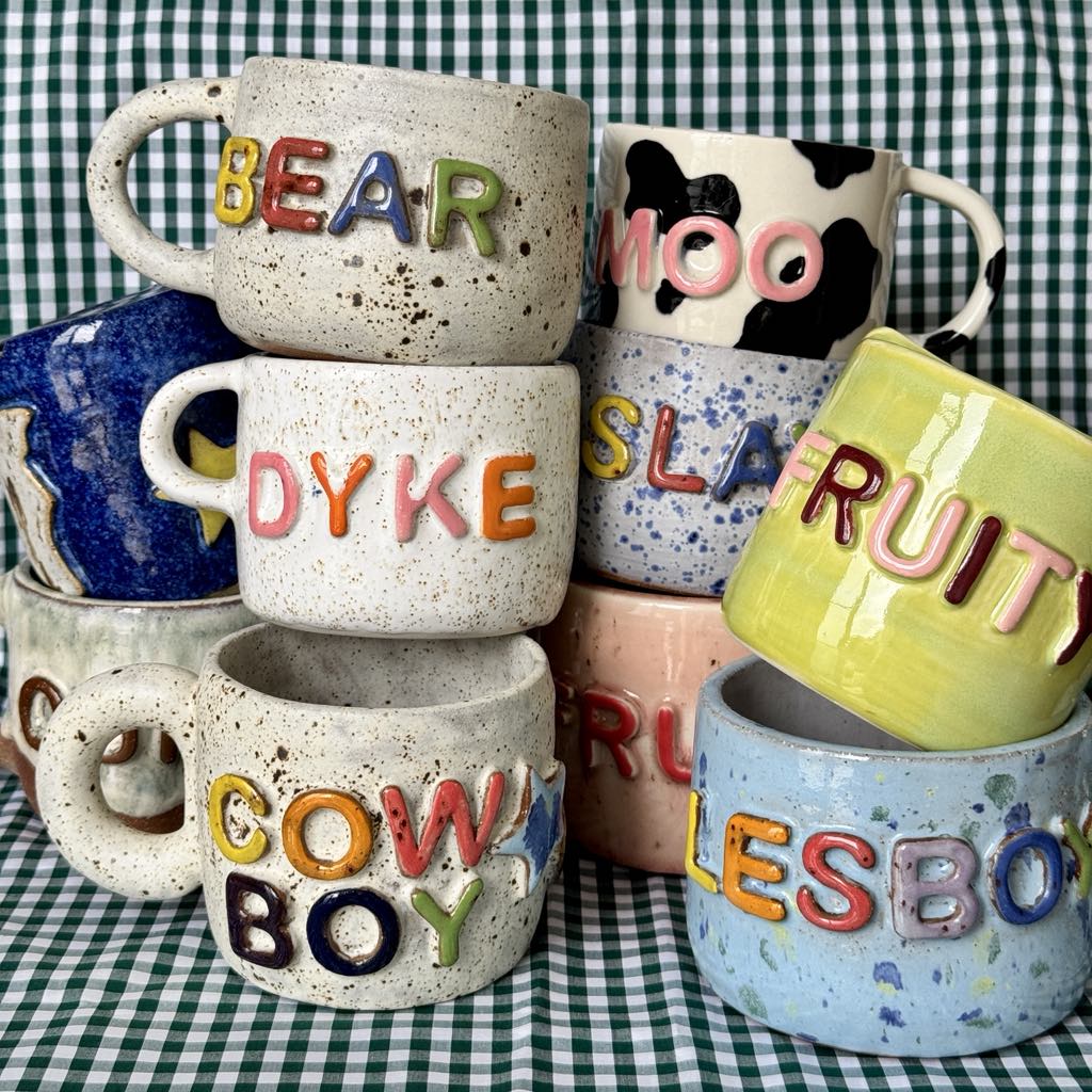 Queer Clay Club - Make a Mug (two sessions) with BNE Lesbian Run Club