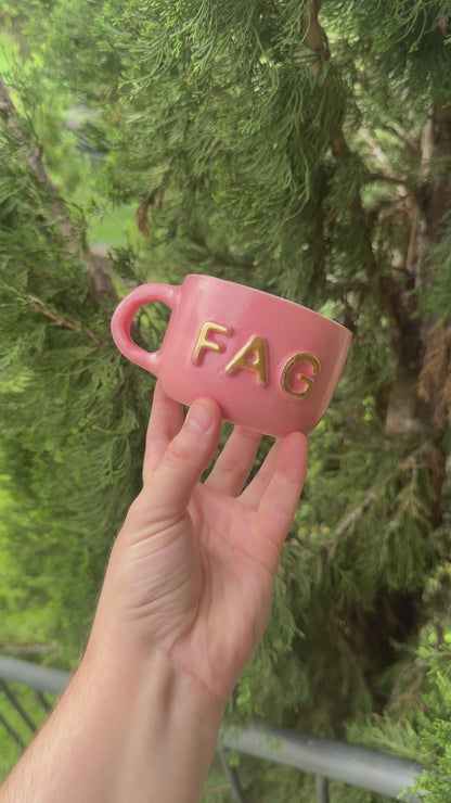 Fag Mug - Pink