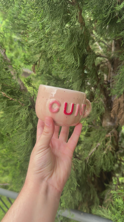 Cunt Mug - Pink & Red